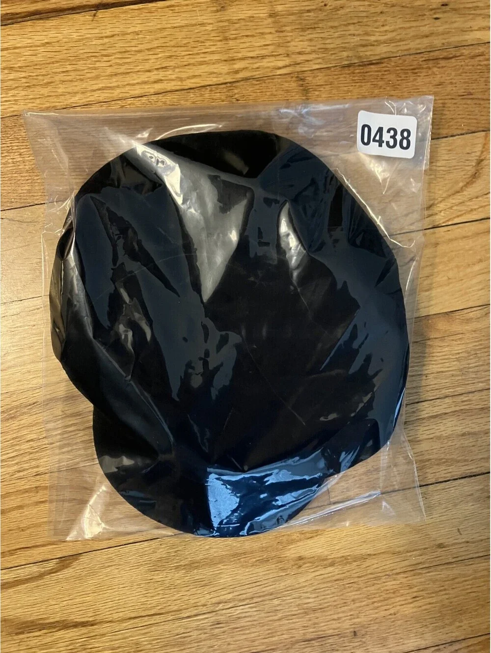 VTG Y2K Liz Claiborne NEWSBOY CABBIE Black Velvet Hat Cap Womens French Villager